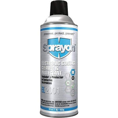 Sprayon - 16 oz Aerosol Cleaner/Degreaser - Aerosol, Alkaline, Unscented - USA Tool & Supply