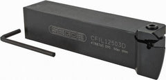 Seco - CFI, Left Hand Cut, 1-1/4" Shank Height x 1-1/4" Shank Width, Indexable Turning Toolholder - 6" OAL, LC..16.. Insert Compatibility, Series Multi-Directional Turning (MDT) - USA Tool & Supply