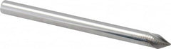 Made in USA - 1/8" Shank Diam, 5 Flute 60° Solid Carbide Countersink - USA Tool & Supply