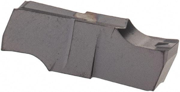 Iscar - 300E040GIPI Grade IC908, 3mm Cutting Width Carbide Grooving Insert - 15.5mm Max Depth of Cut, Neutral, 0.4mm Corner Radius, TiAlN Finish - USA Tool & Supply