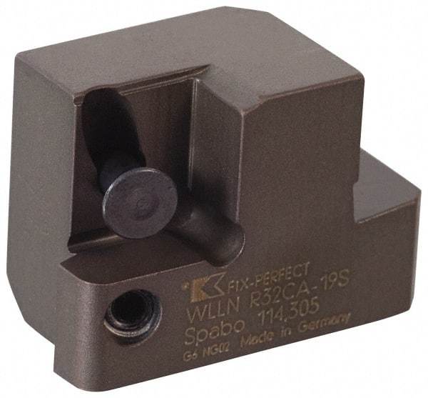 Kennametal - Series Railroad, Right Hand, WLLN Toolholder Compatibility, LNUX Insert Compatibility, Indexable Turning Cartridge - Screw Holding Method, 19mm Max Depth of Cut, 45mm OAL x 22.6mm OAW x 32mm OAH - USA Tool & Supply