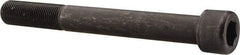 Value Collection - 5/8-18 UNF Hex Socket Drive, Socket Cap Screw - Alloy Steel, Black Oxide Finish, Partially Threaded, 5-1/2" Length Under Head - USA Tool & Supply
