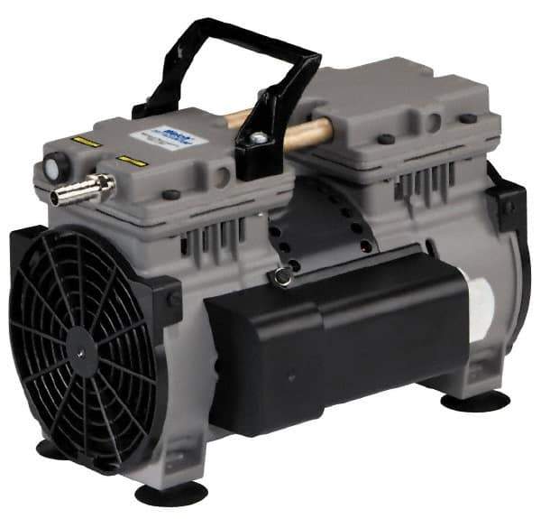 Welch Vacuum - 1/4 hp Rotary Vane Vaccum Pump - 115 Volts, 1.6 CFM, 8.1" Long x 9" Wide x 10" High - USA Tool & Supply