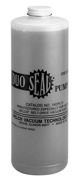 Welch Vacuum - 1 L Bottle Mineral Vacuum Pump Oil - ISO 68 - USA Tool & Supply