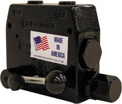 Prince - 30 GPM 1/2 Inlet Cast Iron Hydraulic Control Valve - 4-1/8" High x 4-5/8" Wide x 3-11/32" Long - USA Tool & Supply