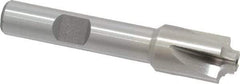 Interstate - 3/32" Radius, 1/2" Mill Diam, 4 Flute High Speed Steel Corner Rounding End Mill - Single End, Uncoated, 2-1/2" OAL, 3/8" Shank Diam - USA Tool & Supply