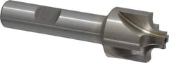 Interstate - 3/16" Radius, 7/8" Mill Diam, 4 Flute High Speed Steel Corner Rounding End Mill - Single End, Uncoated, 3" OAL, 1/2" Shank Diam - USA Tool & Supply