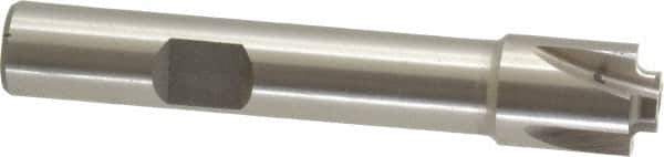 Interstate - 3/64" Radius, 7/16" Mill Diam, 4 Flute Cobalt Corner Rounding End Mill - Single End, Uncoated, 2-1/2" OAL, 3/8" Shank Diam - USA Tool & Supply
