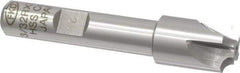 Interstate - 3/32" Radius, 1/2" Mill Diam, 4 Flute Cobalt Corner Rounding End Mill - Single End, Uncoated, 2-1/2" OAL, 3/8" Shank Diam - USA Tool & Supply