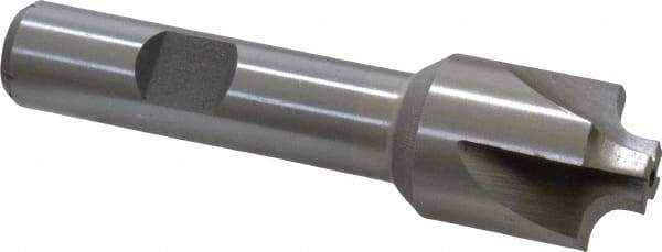 Interstate - 9/64" Radius, 3/4" Mill Diam, 4 Flute Cobalt Corner Rounding End Mill - Single End, Uncoated, 3" OAL, 1/2" Shank Diam - USA Tool & Supply