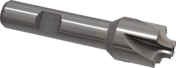 Interstate - 5/32" Radius, 3/4" Mill Diam, 4 Flute Cobalt Corner Rounding End Mill - Single End, Uncoated, 3" OAL, 1/2" Shank Diam - USA Tool & Supply