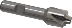 Interstate - 5/32" Radius, 3/4" Mill Diam, 4 Flute Cobalt Corner Rounding End Mill - Single End, Uncoated, 3" OAL, 1/2" Shank Diam - USA Tool & Supply