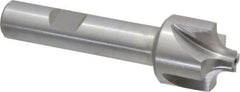 Interstate - 15/64" Radius, 7/8" Mill Diam, 4 Flute Cobalt Corner Rounding End Mill - Single End, Uncoated, 3-1/8" OAL, 1/2" Shank Diam - USA Tool & Supply