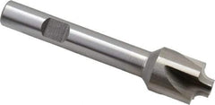 Interstate - 1/8" Radius, 5/8" Mill Diam, 4 Flute Cobalt Corner Rounding End Mill - Single End, Uncoated, 3" OAL, 3/8" Shank Diam - USA Tool & Supply