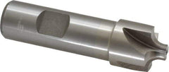 Interstate - 13/64" Radius, 7/8" Mill Diam, 4 Flute Cobalt Corner Rounding End Mill - Single End, Uncoated, 3-1/8" OAL, 3/4" Shank Diam - USA Tool & Supply
