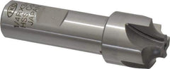 Interstate - 1/4" Radius, 1" Mill Diam, 4 Flute Cobalt Corner Rounding End Mill - Single End, Uncoated, 3-1/4" OAL, 3/4" Shank Diam - USA Tool & Supply