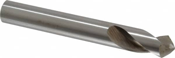 Interstate - 1/2" Body Diam, 90°, 3-3/4" OAL, High Speed Steel Spotting Drill - USA Tool & Supply