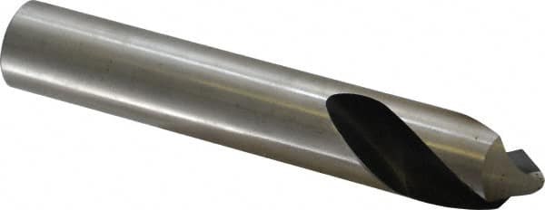 Interstate - 1" Body Diam, 90°, 6" OAL, High Speed Steel Spotting Drill - USA Tool & Supply