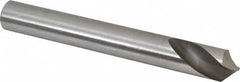 Interstate - 1" Body Diam, 90°, 8" OAL, High Speed Steel Spotting Drill - USA Tool & Supply