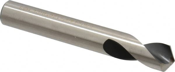 Interstate - 5/8" Body Diam, 120°, 4-3/8" OAL, High Speed Steel Spotting Drill - USA Tool & Supply