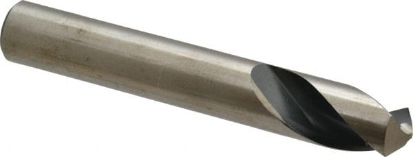 Interstate - 3/4" Body Diam, 120°, 5" OAL, High Speed Steel Spotting Drill - USA Tool & Supply