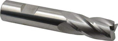 SGS - 3/4", 4 Flute, Single End, Solid Carbide, 0.045" Corner Radius End Mill - 4" OAL, 30° Helix, Right Hand Flute, 1-1/2" LOC, Right Hand Cut - USA Tool & Supply