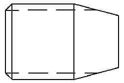 Parlec - Boring Head PC Screw - PC6 Connection - Exact Industrial Supply