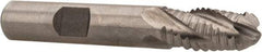 Interstate - 3/8" Diam, Coarse Pitch, 3/4" LOC, 4 Flute Cobalt Roughing Ball End Mill - Uncoated, 2-1/2" OAL, 3/8" Shank Diam, Single End - USA Tool & Supply