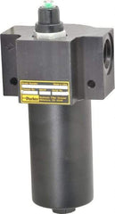 Parker - 1-1/16-12 Thread, 10 Micron, Filter Assembly - Microglass - USA Tool & Supply