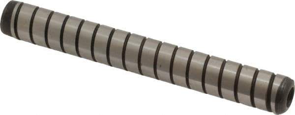 Holo-Krome - 3/8" Diam x 3" Pin Length 4000 Alloy Steel Pull Out Dowel Pin - Black Luster Finish, C 47-58 & C 60 (Surface) Hardness, 1 Beveled & 1 Threaded End - USA Tool & Supply