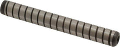 Holo-Krome - 3/8" Diam x 3" Pin Length 4000 Alloy Steel Pull Out Dowel Pin - Black Luster Finish, C 47-58 & C 60 (Surface) Hardness, 1 Beveled & 1 Threaded End - USA Tool & Supply