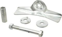 Albion - 1/2" ID, Caster Cam Brake Kit - Use with Albion - 4, 5, 6 & 8" Casters with Wheel Width of 2" - USA Tool & Supply