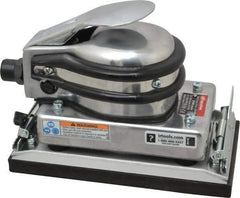 Ingersoll-Rand - 8,000 OPM, 12 CFM Air Consumption, Palm Air Orbital Sander - Rectangular Pad, 1/4 NPT Inlet - USA Tool & Supply