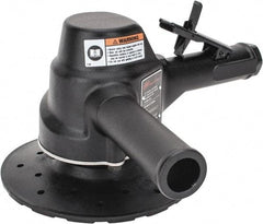 Ingersoll-Rand - 7" Max Disc, 6,000 RPM, Pneumatic Handheld Disc Sander - 61 CFM, 1/2 NPT Inlet, 2 hp - USA Tool & Supply