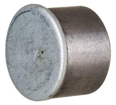 Mag-Mate - 10-32 Thread, 3/4" Diam, 1/2" High, 22 Lb Average Pull Force, Neodymium Rare Earth Pot Magnet - 0.15" Deep Tapped Hole, Steel Pot, Uninsulated - USA Tool & Supply