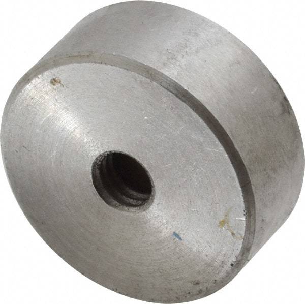 Mag-Mate - 5/16-18 Thread, 1-1/4" Diam, 1/2" High, 68 Lb Average Pull Force, Neodymium Rare Earth Pot Magnet - 0.15" Deep Tapped Hole, Steel Pot, Uninsulated - USA Tool & Supply