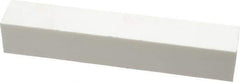 Made in USA - 220 Grit Aluminum Oxide Rectangular Dressing Stick - 6 x 1 x 1, Very Fine Grade, Vitrified Bond - USA Tool & Supply