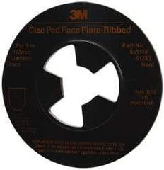 3M - Abrasive Disc Face Plate - 12,000 RPM - USA Tool & Supply