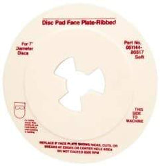 3M - Abrasive Disc Face Plate - 8,500 RPM - USA Tool & Supply