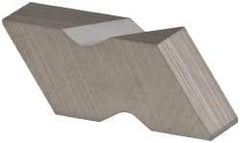Kennametal - 2NB Grade K68, 3.81mm Cutting Width Carbide Grooving Insert - Left Hand, Uncoated - USA Tool & Supply