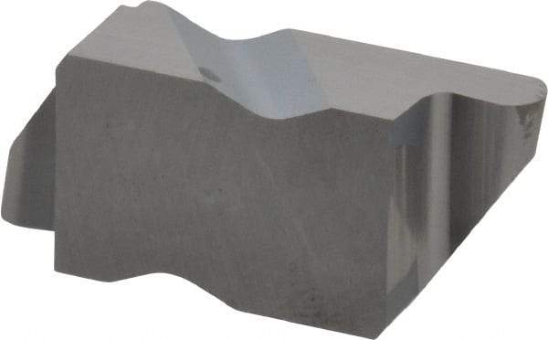 Kennametal - 4062NR Grade K68, 3.18mm Cutting Width Carbide Grooving Insert - 3.81mm Max Depth of Cut, Right Hand, 1.59mm Corner Radius, Uncoated - USA Tool & Supply