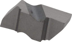 Kennametal - 2125NG Grade K68, 3.18mm Cutting Width Carbide Grooving Insert - 2.79mm Max Depth of Cut, Right Hand, 0.19mm Corner Radius, Uncoated - USA Tool & Supply