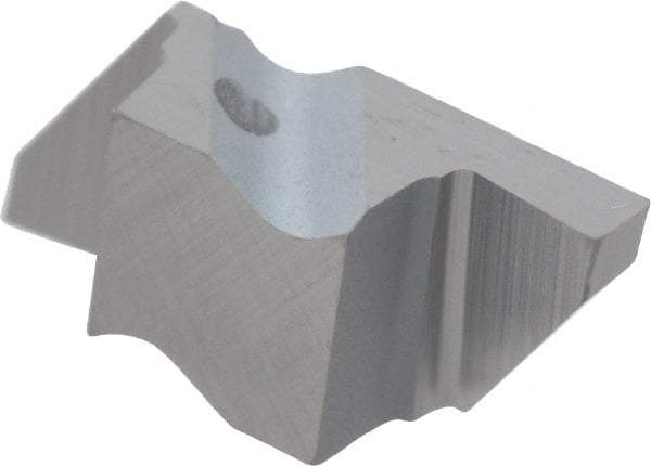 Kennametal - 2062NG Grade K68, 1.58mm Cutting Width Carbide Grooving Insert - 2.79mm Max Depth of Cut, Right Hand, 0.19mm Corner Radius, Uncoated - USA Tool & Supply