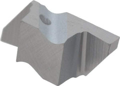 Kennametal - 2062NG Grade K68, 1.58mm Cutting Width Carbide Grooving Insert - 2.79mm Max Depth of Cut, Right Hand, 0.19mm Corner Radius, Uncoated - USA Tool & Supply