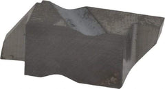 Kennametal - 4125NG Grade K68, 3.18mm Cutting Width Carbide Grooving Insert - 3.81mm Max Depth of Cut, Right Hand, 0.19mm Corner Radius, Uncoated - USA Tool & Supply