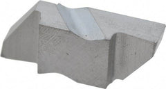 Kennametal - 4189NG Grade K68, 4.8mm Cutting Width Carbide Grooving Insert - 6.35mm Max Depth of Cut, Right Hand, 0.57mm Corner Radius, Uncoated - USA Tool & Supply