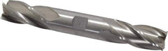 Interstate - 7/8", 1-7/8" LOC, 7/8" Shank Diam, 6-1/8" OAL, 4 Flute, Cobalt Square End Mill - Double End, Uncoated, Spiral Flute, Centercutting, Right Hand Cut, Right Hand Flute - USA Tool & Supply