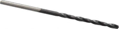 Chicago-Latrobe - #46 135° High Speed Steel Jobber Drill - TiAlN Finish, Right Hand Cut, Spiral Flute, Straight Shank, 2-1/8" OAL, Split Point - USA Tool & Supply