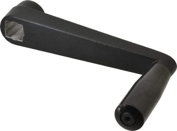 Gibraltar - Revolving Crank Handle - 3/4" Square Bore, Plastic/Aluminum - USA Tool & Supply