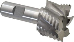 Interstate - 1-3/4" Diam, Coarse Pitch, 1-1/8" LOC, 6 Flute Cobalt Roughing Square End Mill - Uncoated, 3-3/8" OAL, 3/4" Shank Diam, Single End - USA Tool & Supply